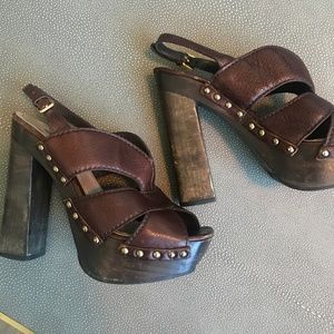 Miu Miu platform heels